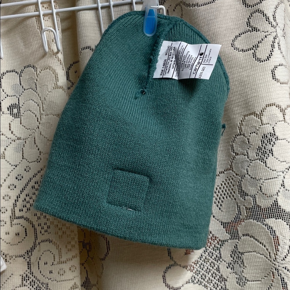 Carhartt Green Knit Beanie with Hanes Big & Tall Arch Support Socks - Picture 4 of 5